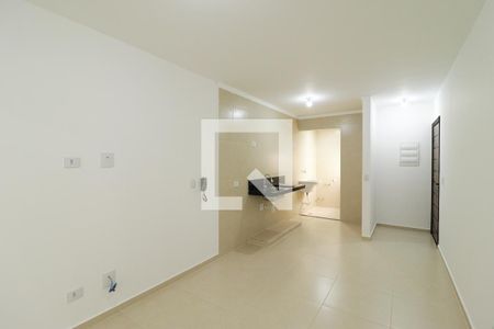 Sala/Cozinha de casa para alugar com 1 quarto, 35m² em Vila Espanhola, São Paulo