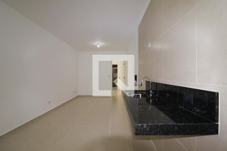 Sala/Cozinha de casa para alugar com 1 quarto, 35m² em Vila Espanhola, São Paulo