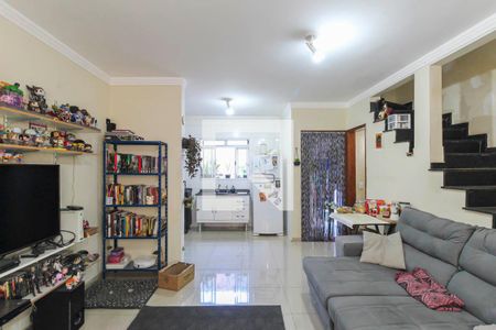 Sala/Cozinha de casa de condomínio à venda com 3 quartos, 82m² em Vila Lucia, São Paulo