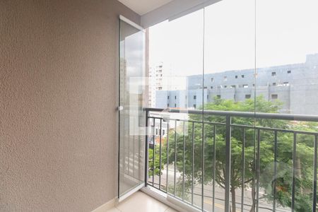 Varanda  de apartamento à venda com 3 quartos, 62m² em Chácara Santo Antônio (zona Leste), São Paulo