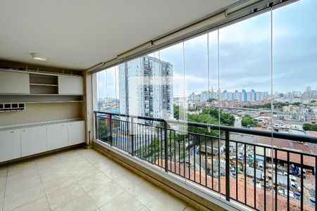 Varanda da Sala de apartamento à venda com 2 quartos, 68m² em Ipiranga, São Paulo