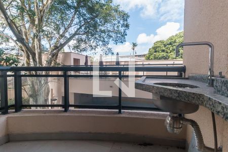 Varanda da Sala de apartamento para alugar com 1 quarto, 39m² em Parque Monte Libano, Mogi das Cruzes