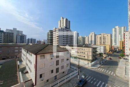 Vista da rua  de apartamento para alugar com 1 quarto, 55m² em Vila Tupi, Praia Grande