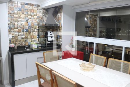 Varanda da Sala de apartamento à venda com 3 quartos, 93m² em Fundação, São Caetano do Sul