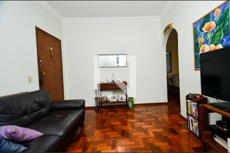 Sala de Estar de apartamento à venda com 3 quartos, 90m² em Cidade Nova, Belo Horizonte