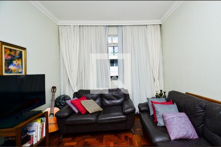 Sala de Estar de apartamento à venda com 3 quartos, 90m² em Cidade Nova, Belo Horizonte