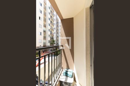 Varanda da Sala de apartamento à venda com 2 quartos, 45m² em Ipiranga, São Paulo