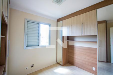 Quarto 1 - Suíte de apartamento à venda com 3 quartos, 67m² em Vila Homero Thon, Santo André