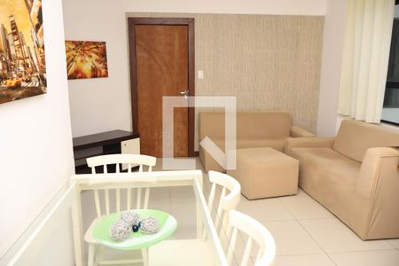 Sala de apartamento para alugar com 1 quarto, 45m² em Brotas, Salvador