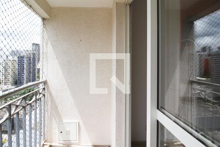 Varanda da Sala de apartamento para alugar com 1 quarto, 45m² em Vila Nova Conceição, São Paulo