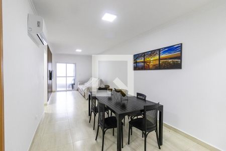 Sala de apartamento para alugar com 2 quartos, 91m² em Guilhermina, Praia Grande