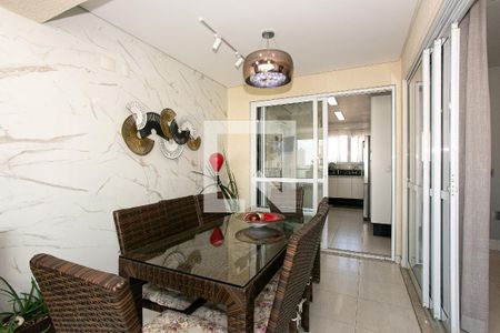 Varanda gourmet de apartamento à venda com 4 quartos, 157m² em Cidade Mãe do Céu, São Paulo