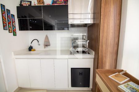 Sala de Jantar  de apartamento para alugar com 1 quarto, 48m² em Campo Belo, São Paulo