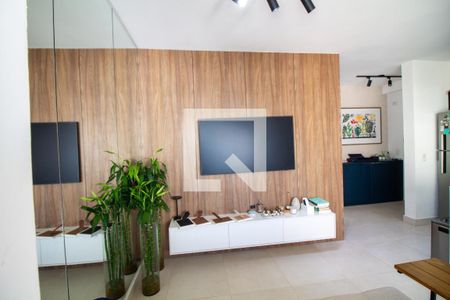 Sala de apartamento para alugar com 1 quarto, 48m² em Campo Belo, São Paulo