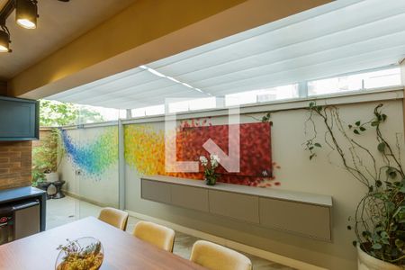 Sala de apartamento para alugar com 1 quarto, 72m² em Indianópolis, São Paulo