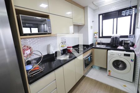 Sala/Cozinha de apartamento à venda com 1 quarto, 37m² em Presidente Altino, Osasco