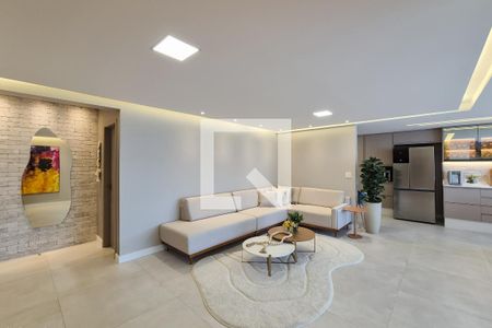 Sala de apartamento à venda com 3 quartos, 134m² em Jardim do Mar, São Bernardo do Campo