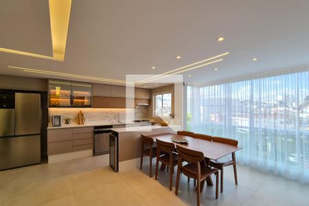 Sala de jantar de apartamento à venda com 3 quartos, 134m² em Jardim do Mar, São Bernardo do Campo