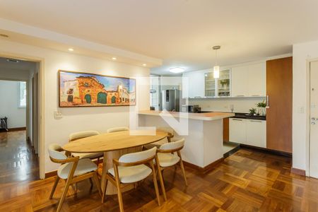 Sala de apartamento à venda com 3 quartos, 98m² em Moema, São Paulo