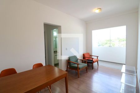 Sala de apartamento para alugar com 2 quartos, 51m² em Chácara Santo Antônio (zona Sul), São Paulo