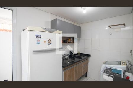 Sala/Cozinha de apartamento para alugar com 1 quarto, 35m² em Vila Isolina Mazzei, São Paulo