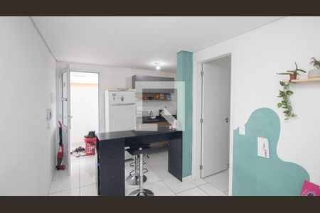 Sala/Cozinha de apartamento para alugar com 1 quarto, 35m² em Vila Isolina Mazzei, São Paulo
