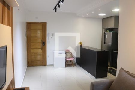 Sala de apartamento à venda com 2 quartos, 60m² em Santa Maria, São Caetano do Sul
