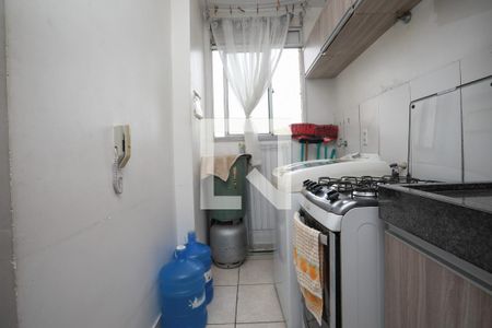 Cozinha  de apartamento à venda com 2 quartos, 55m² em Morro Santana, Porto Alegre