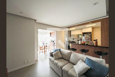 Sala de apartamento à venda com 2 quartos, 61m² em Vila Romana, São Paulo