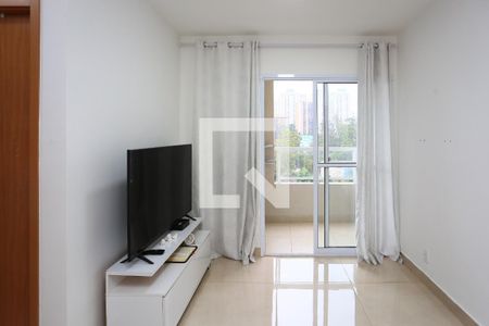 Sala  de apartamento para alugar com 2 quartos, 57m² em Paraíso do Morumbi, São Paulo