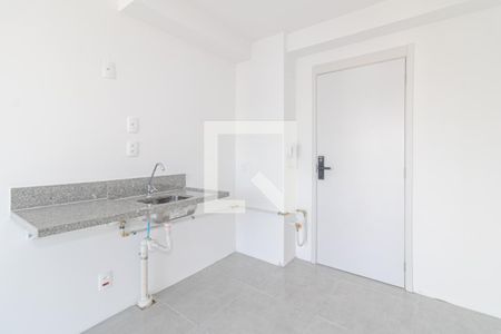 Sala/cozinha de apartamento à venda com 1 quarto, 29m² em Vila Olímpia, São Paulo