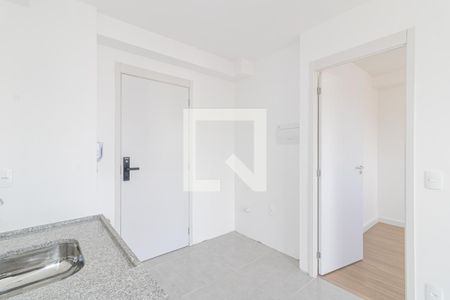 Sala/cozinha de apartamento à venda com 1 quarto, 29m² em Vila Olímpia, São Paulo