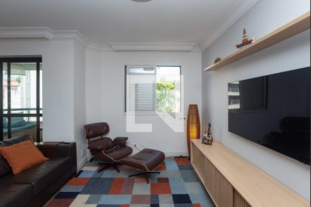 Sala de apartamento à venda com 3 quartos, 123m² em Pompeia, São Paulo