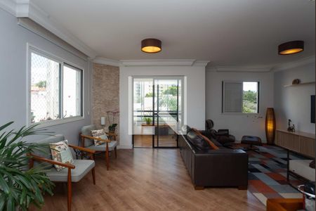 Sala de apartamento à venda com 3 quartos, 123m² em Pompeia, São Paulo