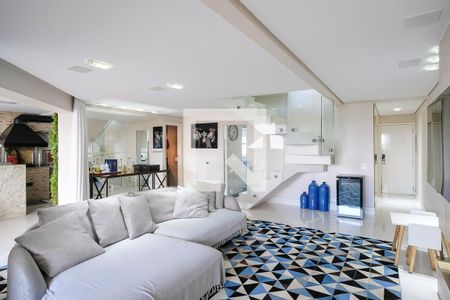 Sala de apartamento à venda com 3 quartos, 180m² em Vila Mussoline, São Bernardo do Campo