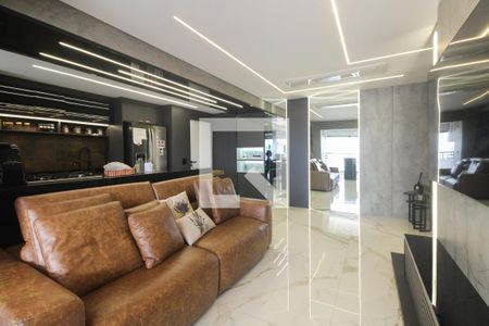 Sala  de apartamento à venda com 3 quartos, 112m² em Tatuapé, São Paulo