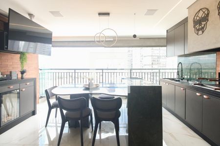 Varanda Gourmet  de apartamento à venda com 3 quartos, 112m² em Tatuapé, São Paulo