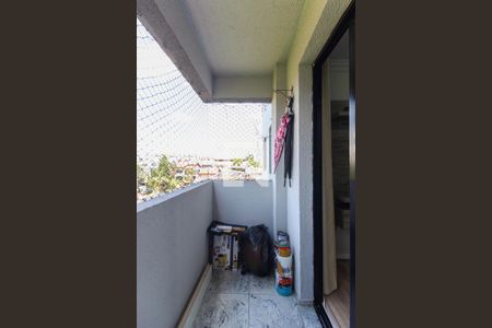 Varanda da Sala de apartamento à venda com 3 quartos, 70m² em Itaquera, São Paulo