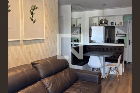 Sala de apartamento para alugar com 2 quartos, 54m² em Casa Branca, Santo André