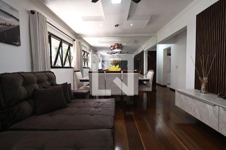 Sala de apartamento à venda com 4 quartos, 135m² em Jardim Bela Vista, Santo André