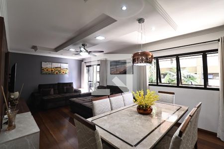 Sala de apartamento à venda com 4 quartos, 135m² em Jardim Bela Vista, Santo André