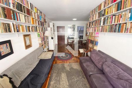 Sala de estar de apartamento à venda com 3 quartos, 105m² em Perdizes, São Paulo