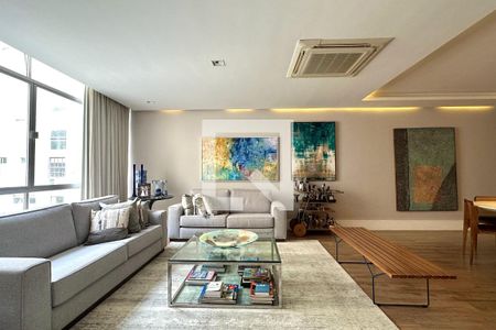 Sala de apartamento à venda com 3 quartos, 137m² em Ipanema, Rio de Janeiro