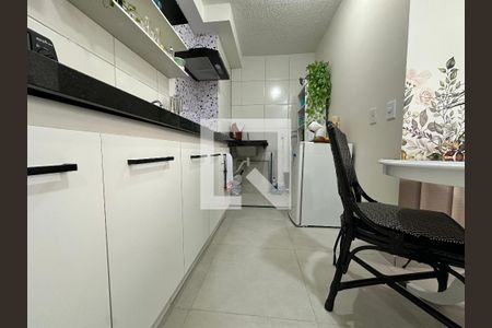 Sala/Cozinha de apartamento para alugar com 2 quartos, 36m² em Várzea da Barra Funda, São Paulo