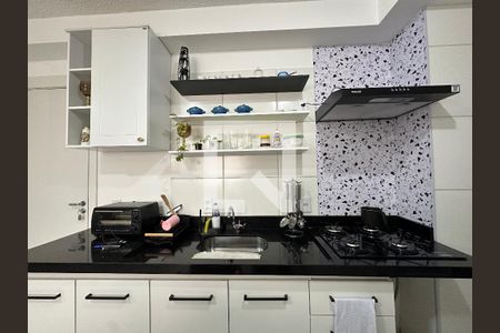Sala/Cozinha de apartamento para alugar com 2 quartos, 36m² em Várzea da Barra Funda, São Paulo