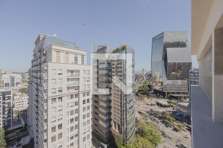Vista da Varanda de apartamento à venda com 1 quarto, 44m² em Pinheiros, São Paulo