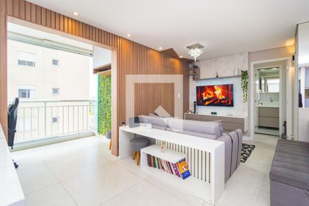 Sala de apartamento à venda com 2 quartos, 57m² em Catumbi, São Paulo