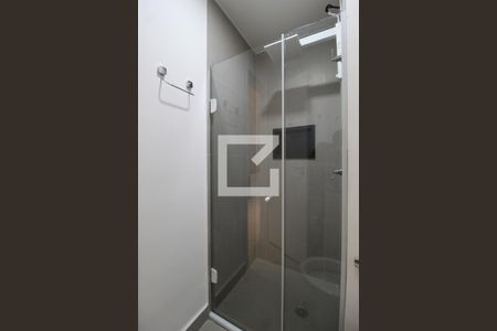 Banheiro Social de kitnet/studio para alugar com 1 quarto, 25m² em Vila Olímpia, São Paulo