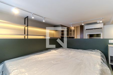 Quarto de apartamento à venda com 1 quarto, 28m² em Higienópolis, São Paulo