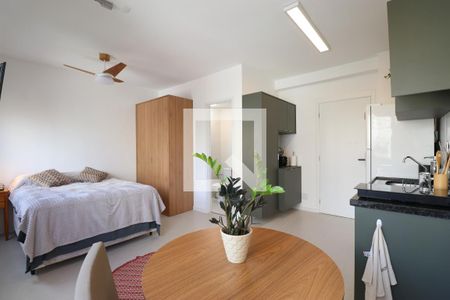 Sala/Quarto de apartamento à venda com 1 quarto, 27m² em Pompeia, São Paulo